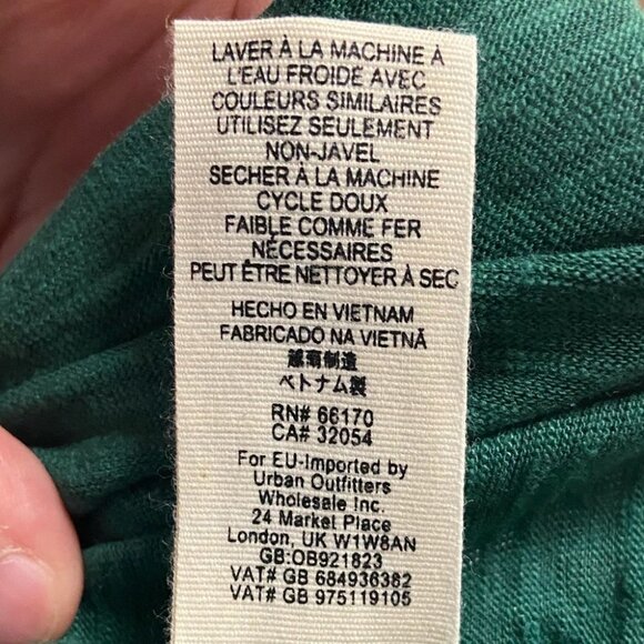 NWT Free‎ People Sundance Tee Shadow Green Slouch Size XS New With Tags T-Shirt - Picture 3 of 4